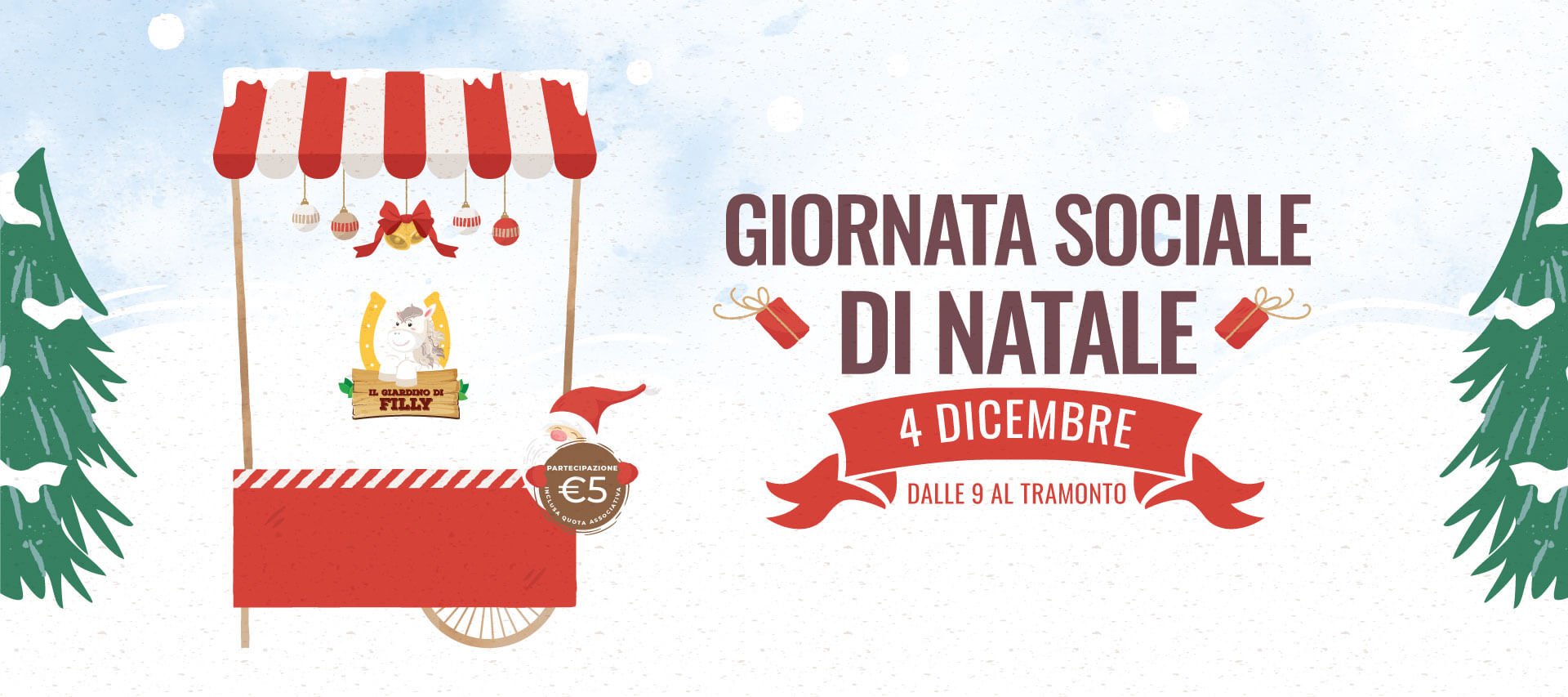 Ti aspettiamo domenica 4 dicembre per trascorrere insieme una giornata piena di divertimento.