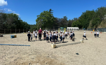 Gli studenti della Scuola Sant